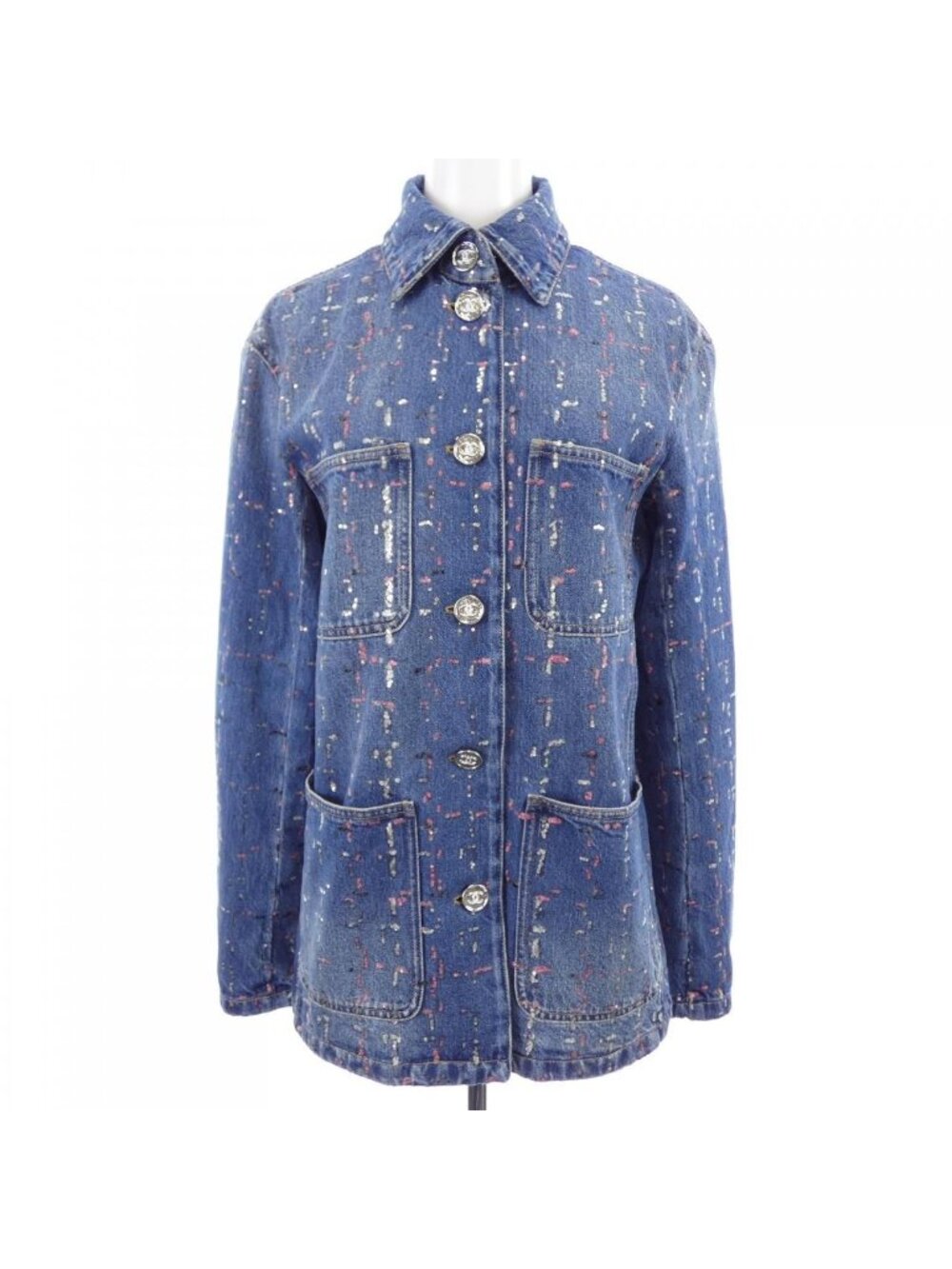 Chanel Metiers D'Artart Look 38 Denim Jacket